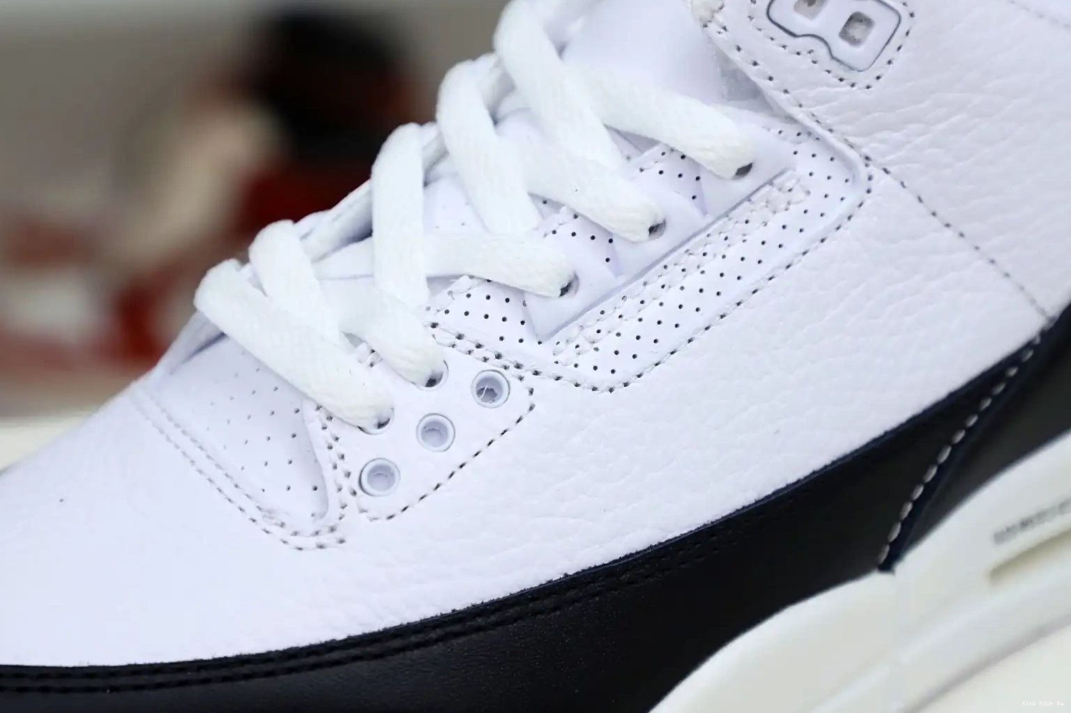 'WHITE' Kimikick RETRO DESIGN X FRAGMENT 3 AIR JORDAN SP 0708